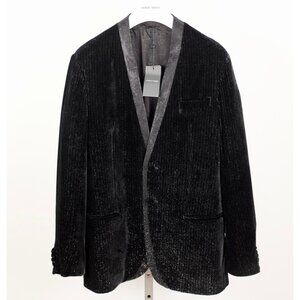 Giorgio Armani Black Label tuxedo jacket 48 US 38 Special Edition UPTON velvet